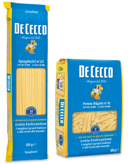 Così nasce l’alta qualità De Cecco: pasta italiana, da grani di tutto il mondo, apprezzata in tutto il mondo.